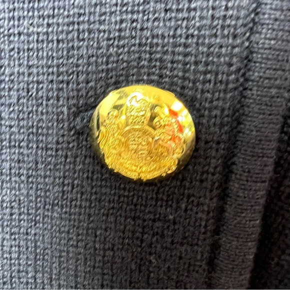 Ralph Lauren Navy Blue Sweater Knit Blazer-M - Picture 6 of 11